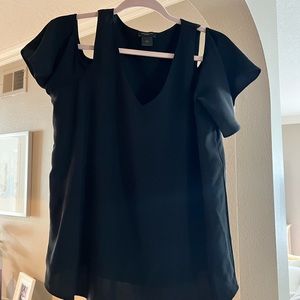 Ann Taylor black blouse